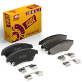 Metrix Premium Front Semi-Metallic Disc Brake Pad Set 93408MS OEM fit auto parts